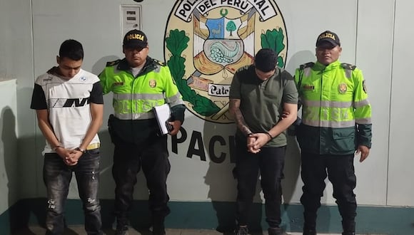 Intervención policial se efectuó en el distrito de Pachía