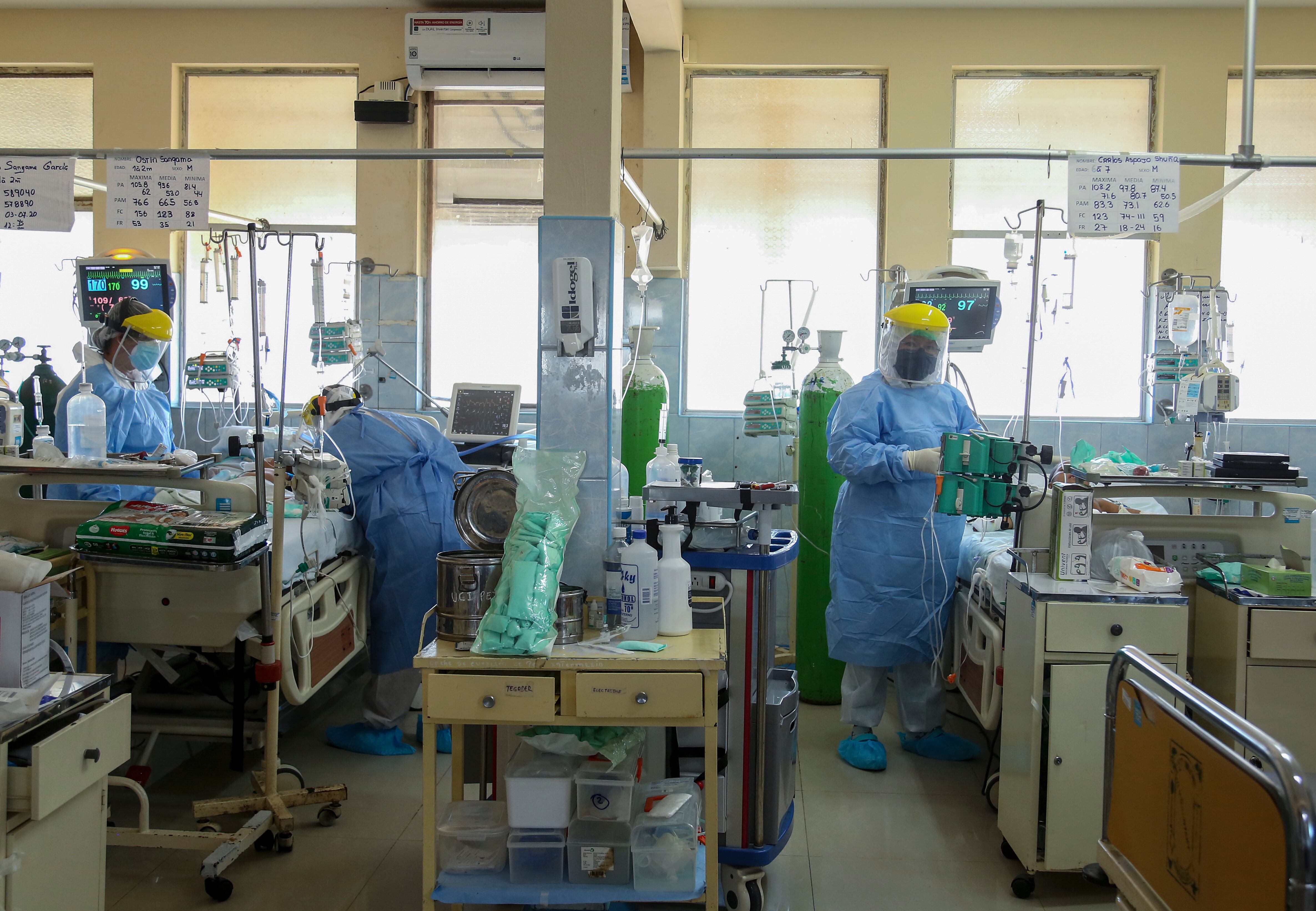 Sistema de salud en el Perú. (Foto: Cesar Von BANCELS / AFP)