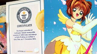 Peruana obtiene premio Récord Guinness por colección del manga "CardCaptor Sakura"