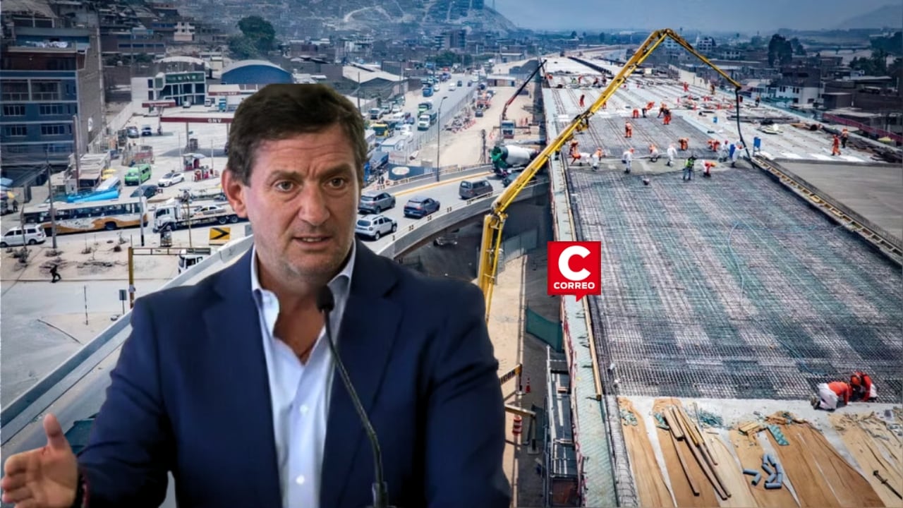 Alcalde de Lima anuncia marcha blanca del Bypass Las Torres desde este viernes 9 de enero. Composición: Diario Correo.