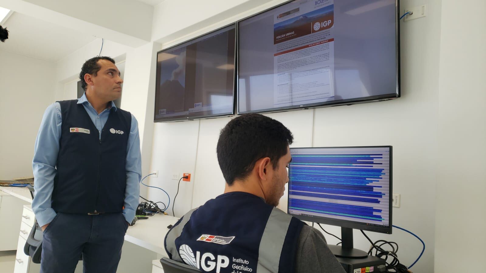 Monitorea el volcán Ubinas desde tu casa con plataforma web. (Foto: Omar Cruz)