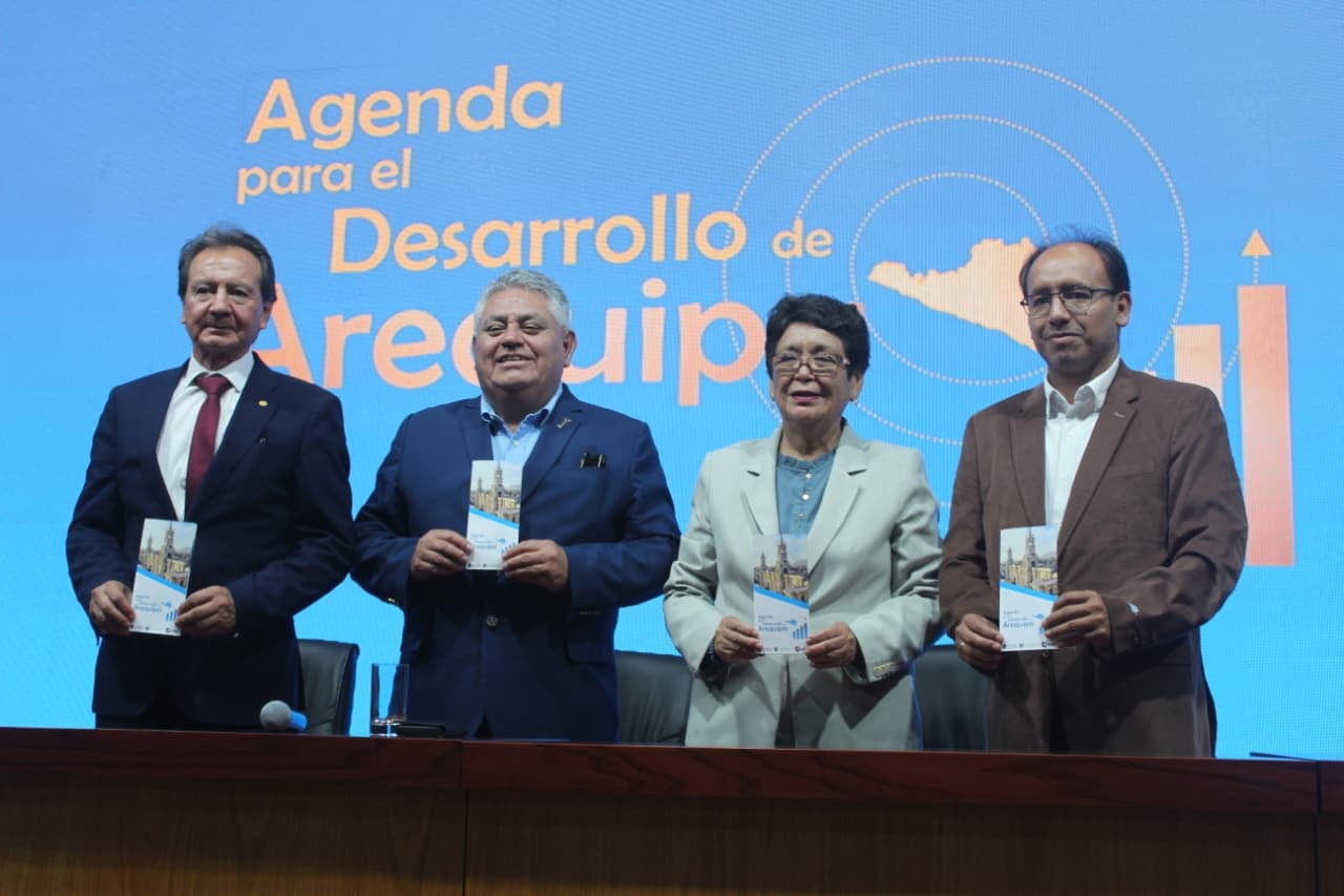 Presentan Agenda para el Desarrollo de Arequipa 2026-2030. (Foto: Álvaro Figueroa/@photo.gec)