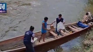 Elecciones 2026: comunidades alejadas de Amazonas reciben material electoral en operación compleja