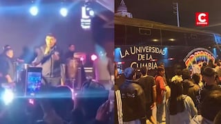 Armonía 10 suspende concierto y evacúa escenario tras presunta balacera en la plaza cívica de Manchay