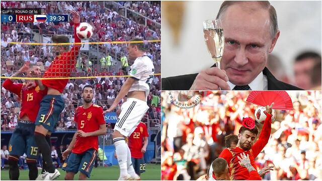 Temprana eliminación de España frente a Rusia genera ola de graciosos memes