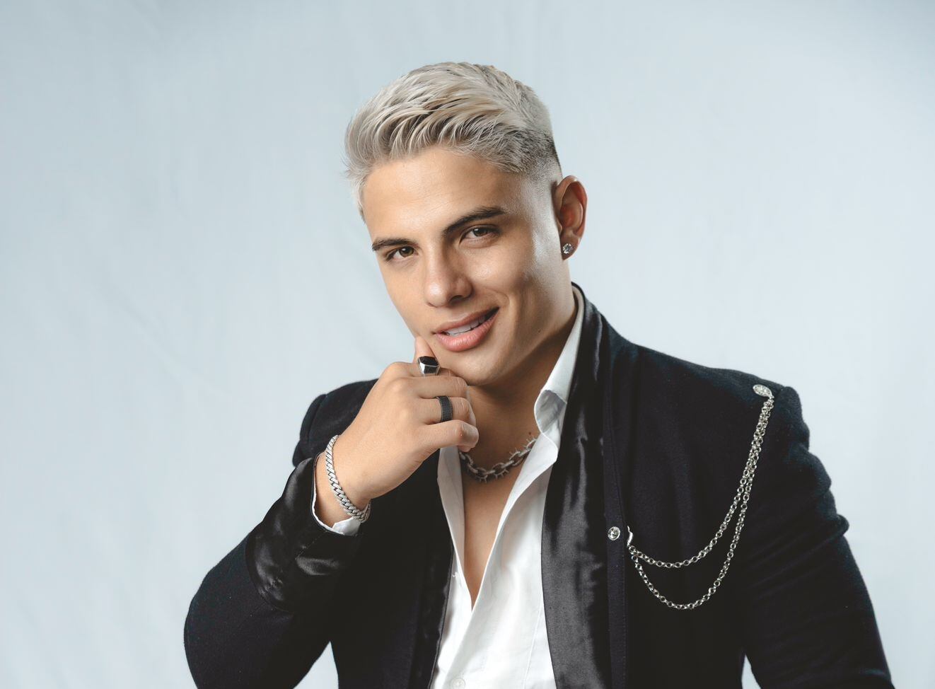 “Me gusta la cumbia y sé que en Perú es todo un boom”, expresó Marlon Arenas.