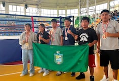 Mollendinos se visten de oro: Jóvenes triunfan en campeonato nacional de kickboxing