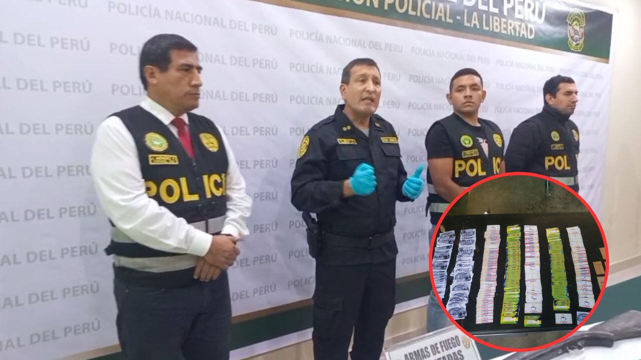 Fueron intervenidos y les encontraron ofreciendo préstamos a los comerciantes de mercado trujillano. Piden no caer en deuda mortal.