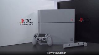 Lanzan PS4 de edición limitada por 20 aniversario de PlayStation