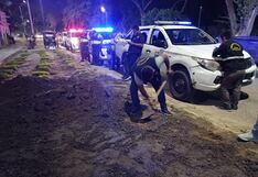 Piura: Comuna retira nuevamente losa de concreto construida en área verde