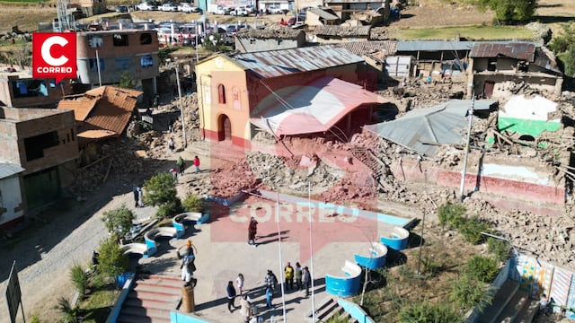 Así quedó Pumpunya tras el sismo que dejó seis fallecidos en Junín