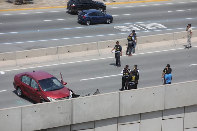 Asalto armado en San Miguel (Fotos: Violeta Ayasta/@photo.gec)