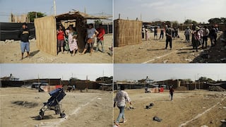 Familias invaden terreno destinado a una posta médica (VIDEO Y FOTOS)