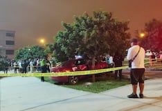 Villa El Salvador: conductor muere tras despistarse y chocar contra árbol