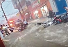 Tarapoto queda bajo el agua tras lluvia torrencial