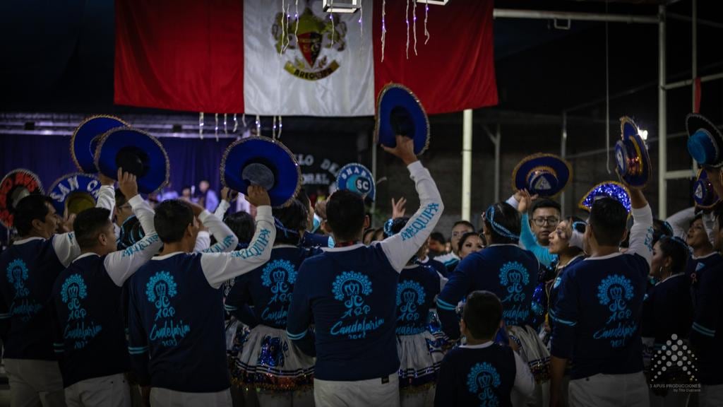 La presentación de danzas no tiene permiso municipal. Foto: Referencial