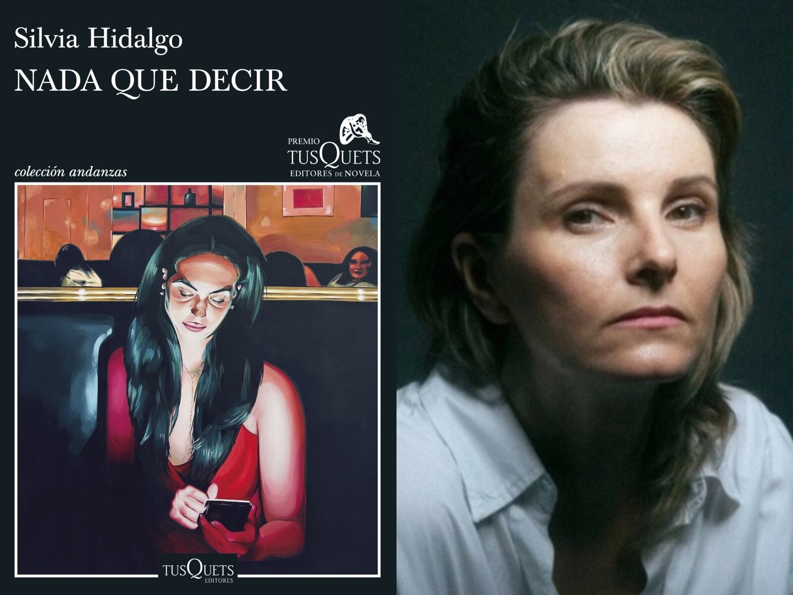 Silvia Hidalgo ganó el Premio Tusquets de Editores de Novela con su libro "Nada que decir" (Foto: Tusquets)