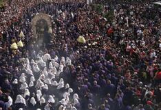 Fieles protestaron cuando el anda del Señor de los Milagros ingresó al Congreso