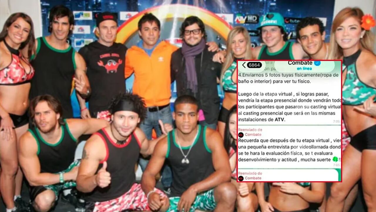 Estafadores usan regreso del programa Combate para captar jóvenes con falsos castings: pedían fotos íntimas.