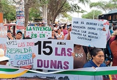 Vecinos de Castilla exigen rechazar la medida cautelar en Piura