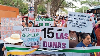 Vecinos de Castilla exigen rechazar la medida cautelar en Piura