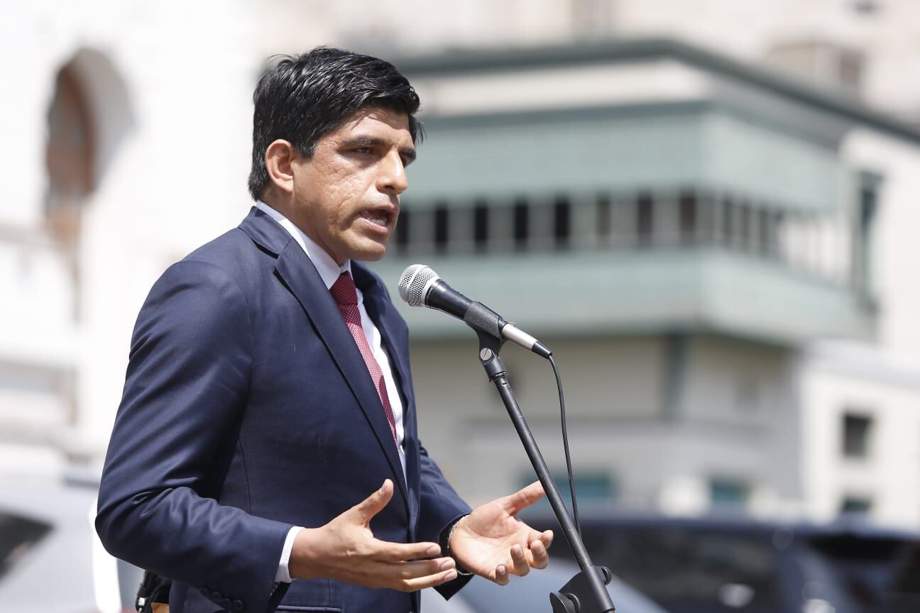 Juan Carrasco se salvó de una inhabilitación de cinco años por el Congreso. (Foto: GEC)