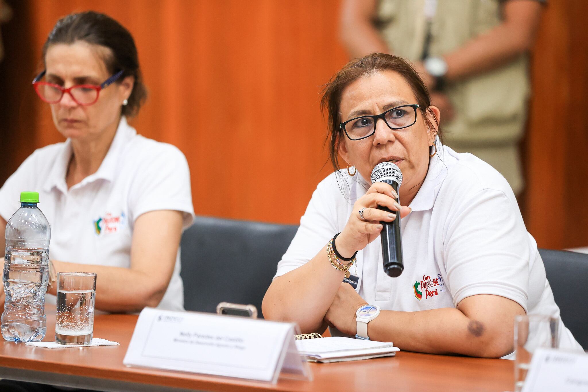 Nelly Paredes, ministra de Desarrollo Agrario, fue cuestionada por contratar familiares en su cartera.