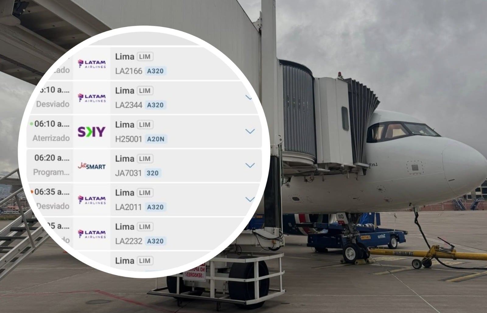 Mal temporal le juega una mala pasada a locales y turistas nacionales y extranjeros en el Aeropuerto Internacional Alejandro Velasco.