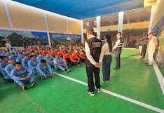 Supervisan operativo de control en el penal de Trujillo