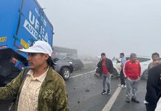 Un muerto y dos heridos tras choque entre tráiler y auto en la Panamericana Norte