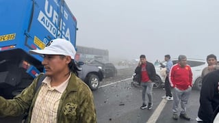 Un muerto y dos heridos tras choque entre tráiler y auto en la Panamericana Norte