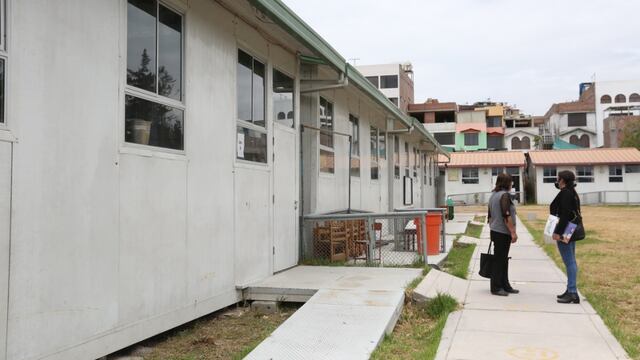 Arequipa: Más de 600 escolares estudiarán en aulas  prefabricadas