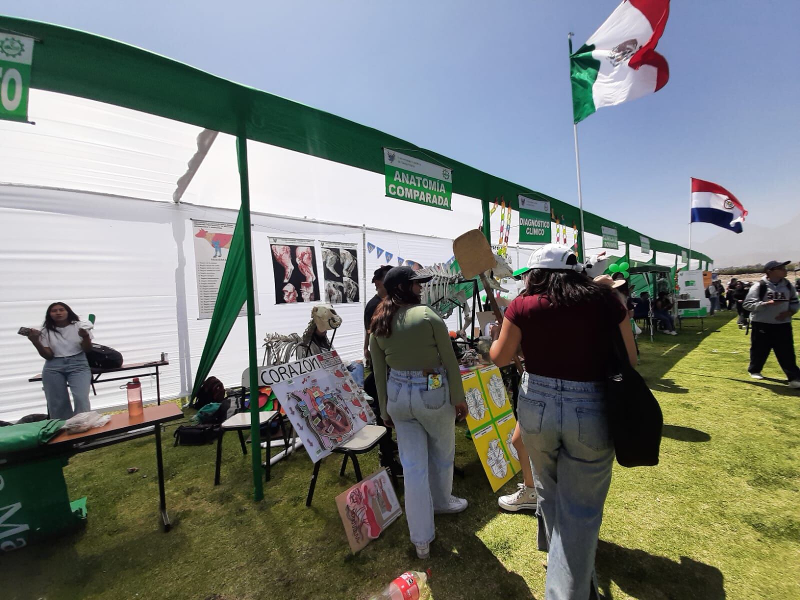 Presentación de actividades de alumnos de la UCSM. Foto: GEC.