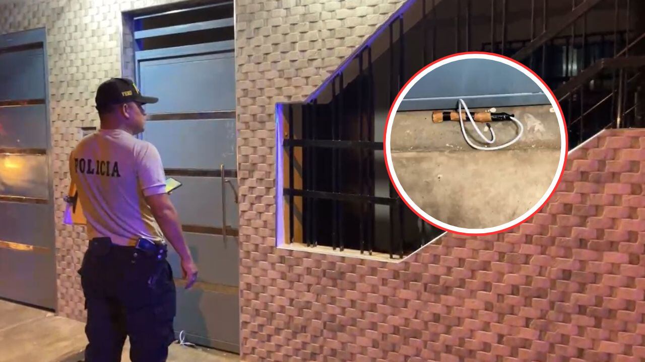 Agraviada indicó que es la segunda vez que atacan su inmueble. En la primera ocasión, le solicitaron 30 mil soles. (Foto: RADIO KE BUENA VIRU)