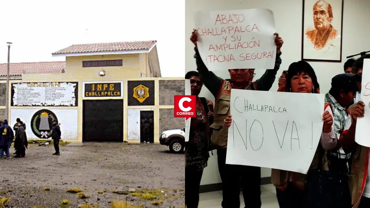 Tacna da ultimátum de una semana al Gobierno para retirar 98 reos de Challapalca o habrá paro indefinido. Composición: Diario Correo.