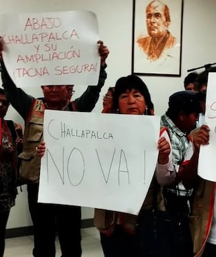 Tacna da ultimátum de una semana al Gobierno para retirar 98 reos de Challapalca o habrá paro indefinido. Composición: Diario Correo.