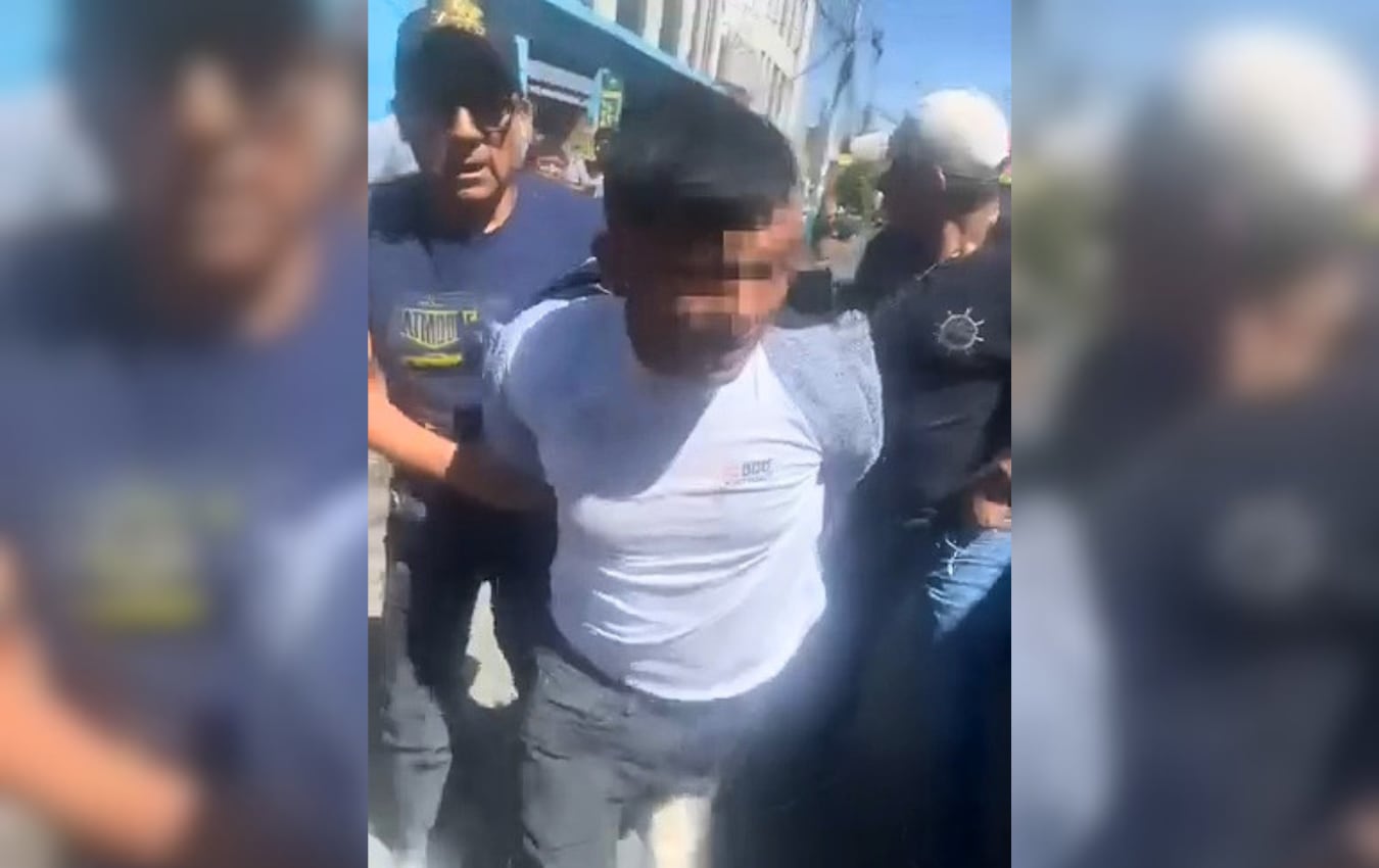 Detienen a "Chili", presunto integrante de “Los Falsos Sicarios de la Heroica” con 21 denuncias por robo agravado. Foto: PNP.