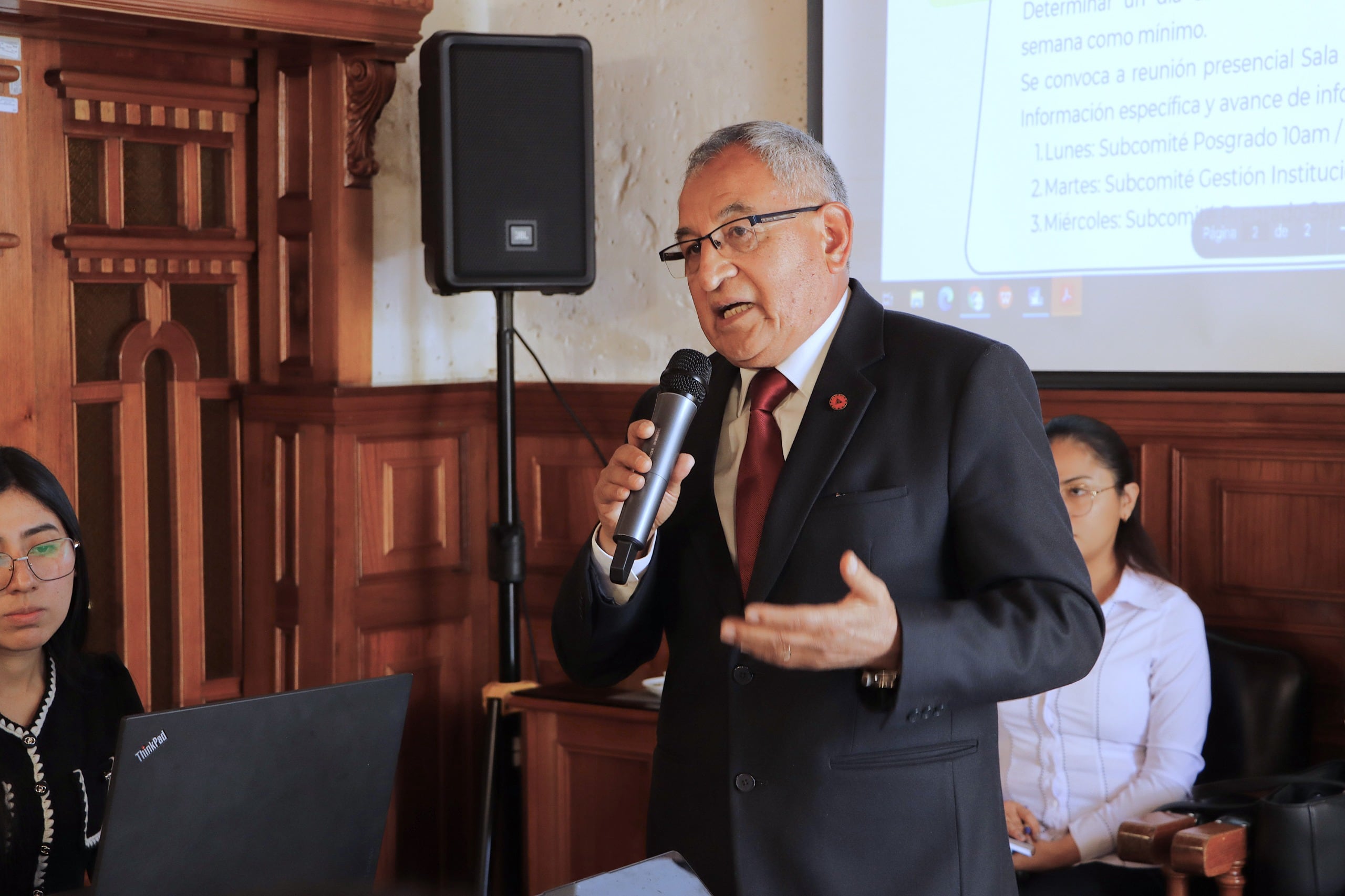 Destacan identificación y compromiso de la comunidad universitaria. Foto: UNSA.