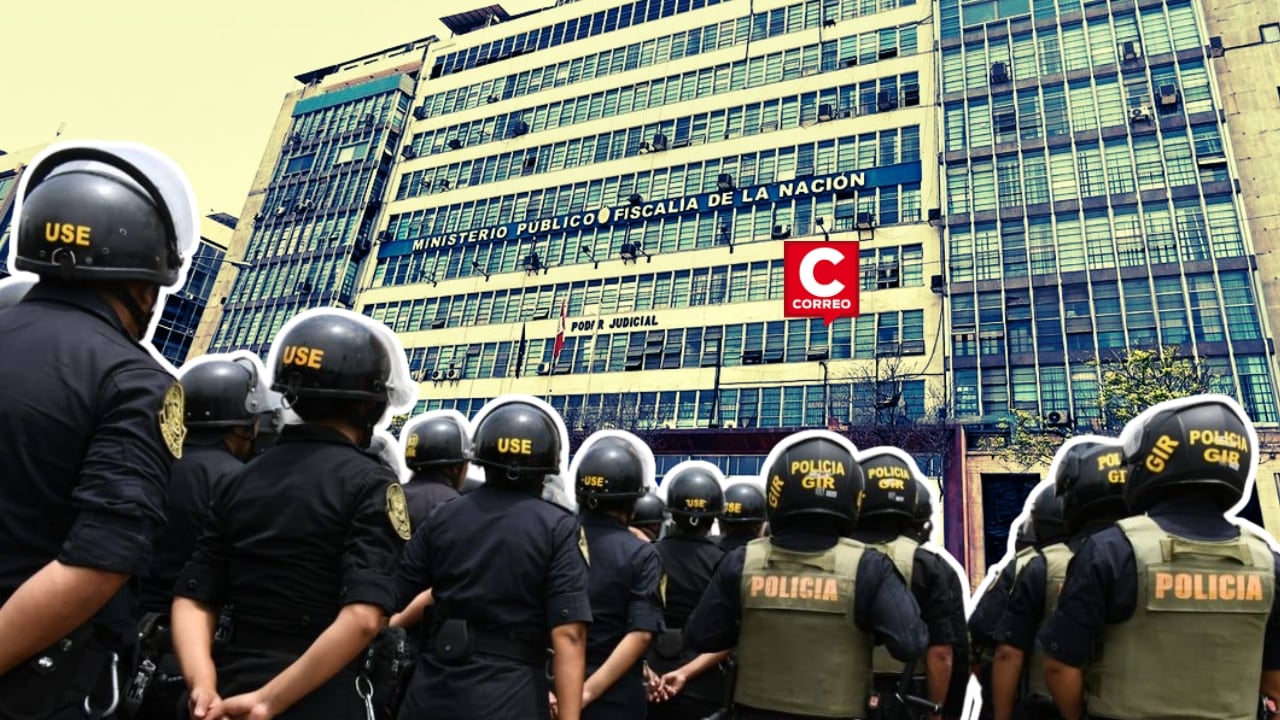 Plan contra extorsiones: Mininter anuncia creación de fiscalías especializadas con Dirincri. Composición: Diario Correo.