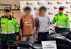 Policía interviene a dos jóvenes por presunta receptación de motocicleta robada en Chinchao, Huánuco