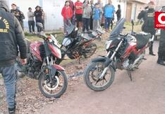 Puno: Desarticulan presunta banda delictiva que se dedicaría al robo de motocicletas