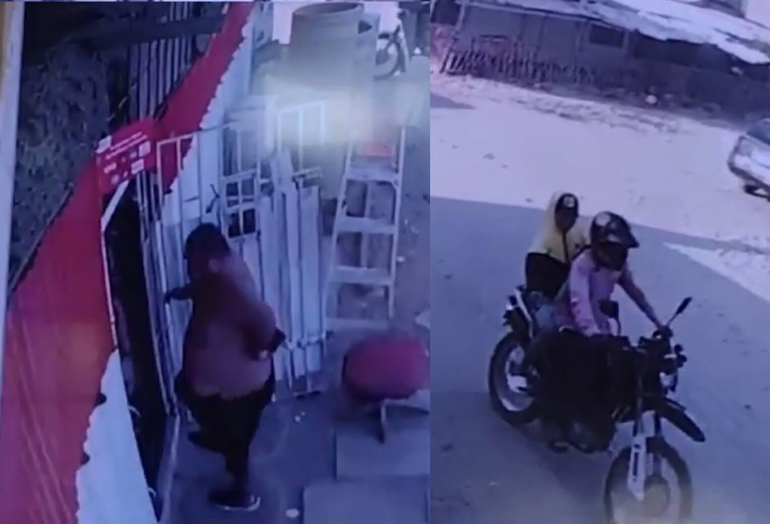 Sujetos fueron captados cuando le dispararon varios balazos a dueño de ferretería “Chambita”. Fue llevado al Hospital II-2 y su estado es reservado.