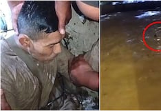 Nasca: vecinos rescatan con vida a hombre arrastrado por el río Tierras Blancas