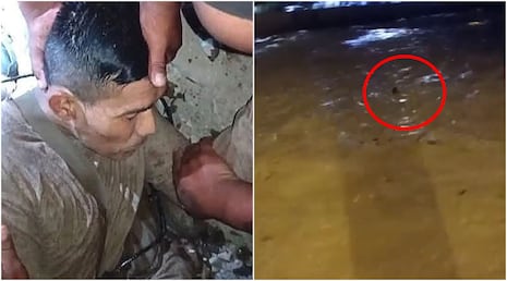 Nasca: vecinos rescatan con vida a hombre arrastrado por el río Tierras Blancas