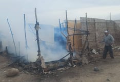 Arequipa: Voraz incendio consumió vivienda en anexo de Chaviña, en Caravelí (VIDEO)