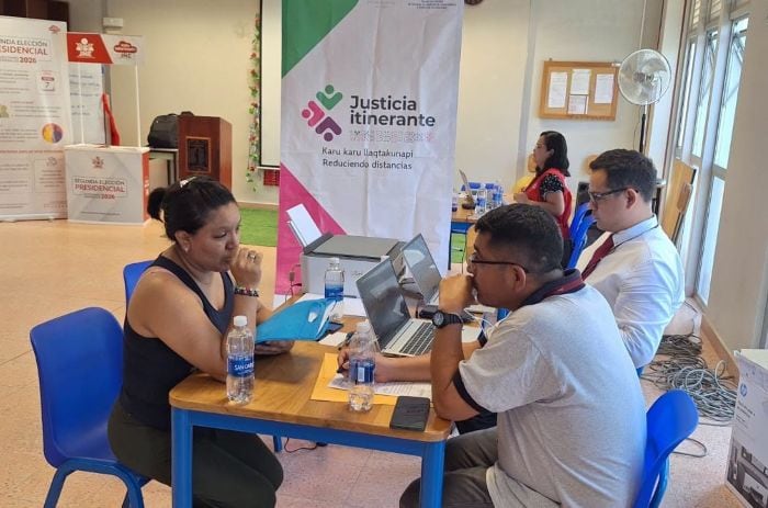 Pobladores accedieron a trámites judiciales gratuitos