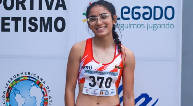 Cayetana Chirino consiguió medalla de oro en Campeonato Iberoamericano de Atletismo. (Foto: Estadio atlético de Legado VIDENA)