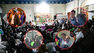 Esposa del gobernador de Arequipa y funcionarios en proselitismo político de Juntos por el Perú (VIDEO)