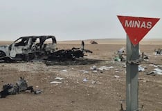 Tacna: vehículo explota tras ingresar a campo minado en la frontera con Chile