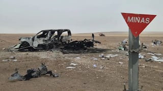 Tacna: vehículo explota tras ingresar a campo minado en la frontera con Chile